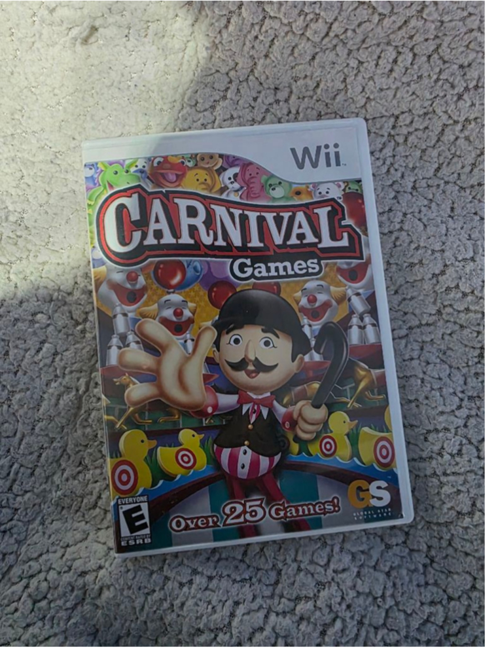 Global Star Software Carnival Games Wii Video Game One Size White Red